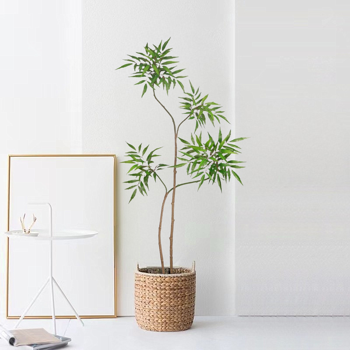 Ficus Lyrata Tree - 130-160CM Künstliche Banyan Baum Gefälschte Pflanzen