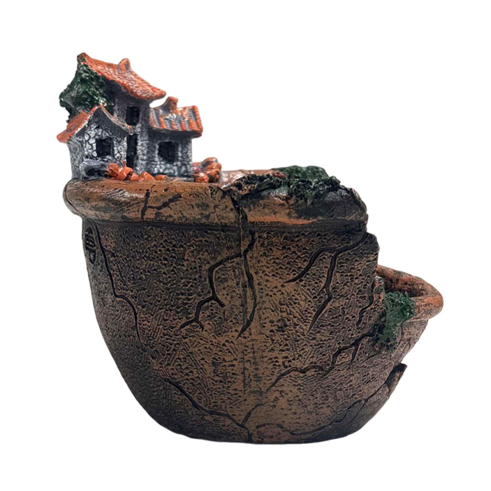 Echeveria Succulent - Sukkulenten-Topf im Vintage-Stil, Mehrfach-Pflanzgefäß, Dekorativer Kleiner