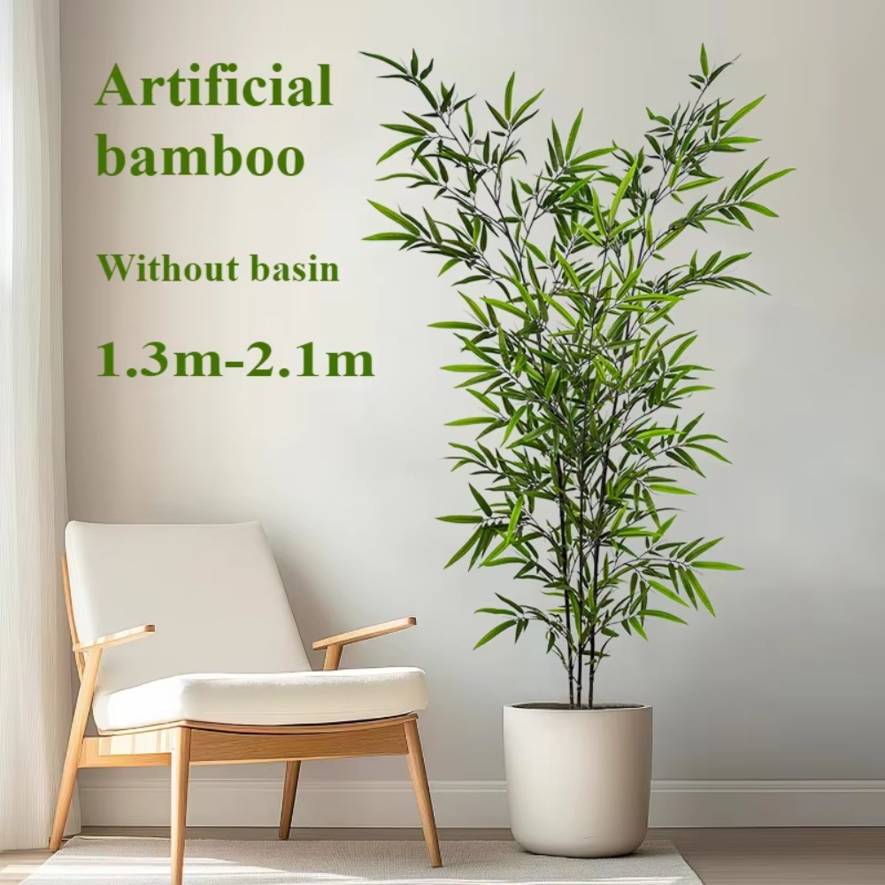 Künstlicher grüner Bambus PU + – Ficus Lyrata Tree Bewertung und Preis