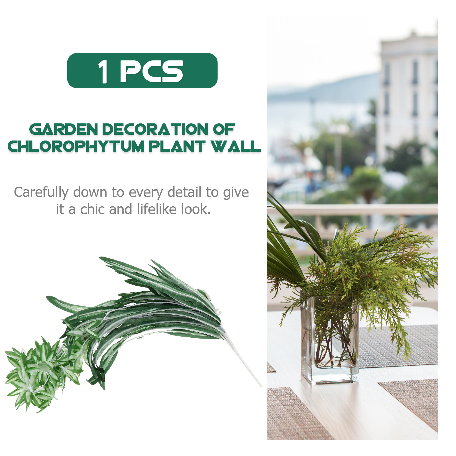Künstliche Spinnenpflanze, rea – Spider Plant Hanging Bewertung und Preis