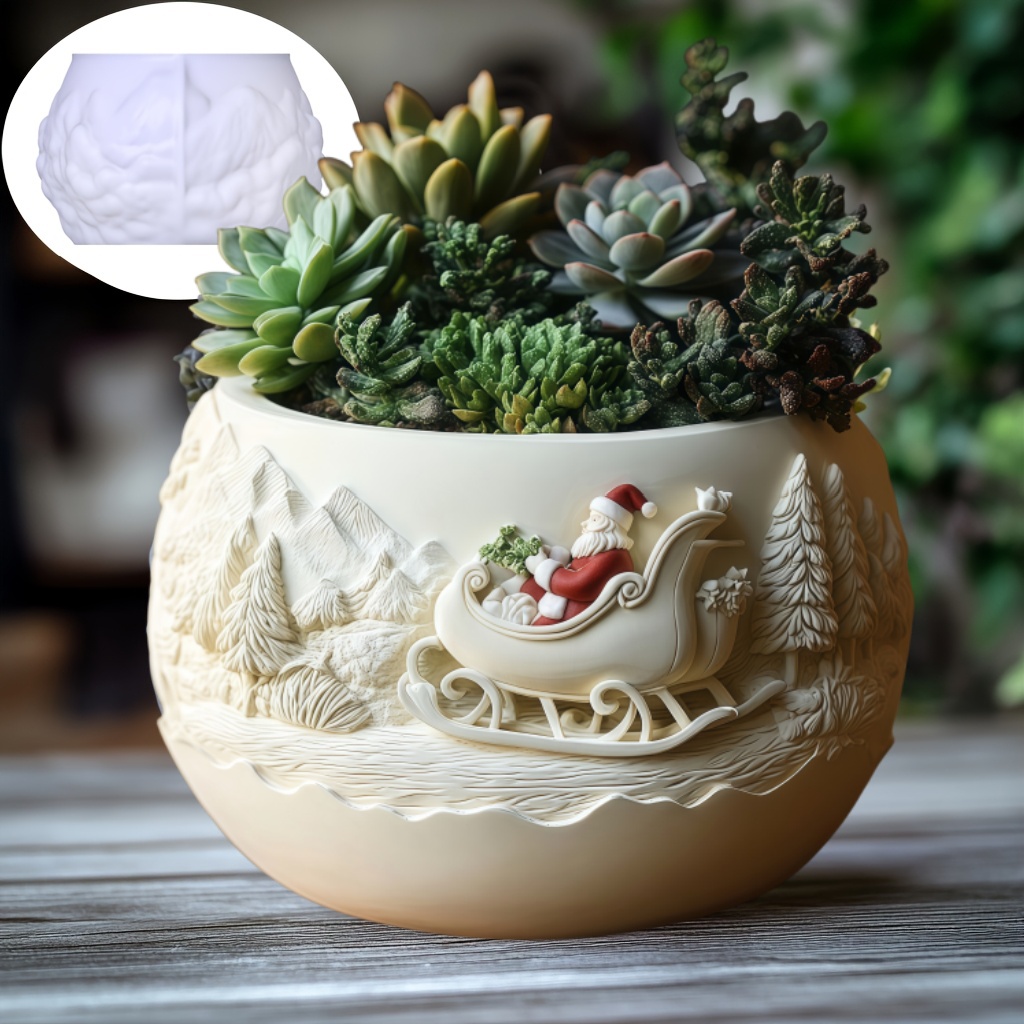 Zedern Schlitten Weihnachtsman – Echeveria Succulent Bewertung und Preis