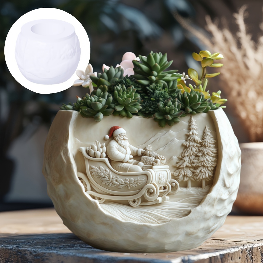 Zedern Schlitten Weihnachtsman – Echeveria Succulent Bewertung und Preis